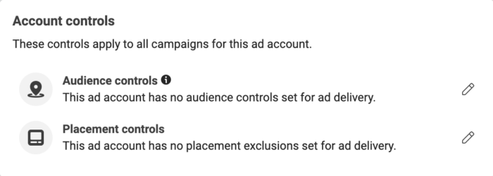 Audience Controls